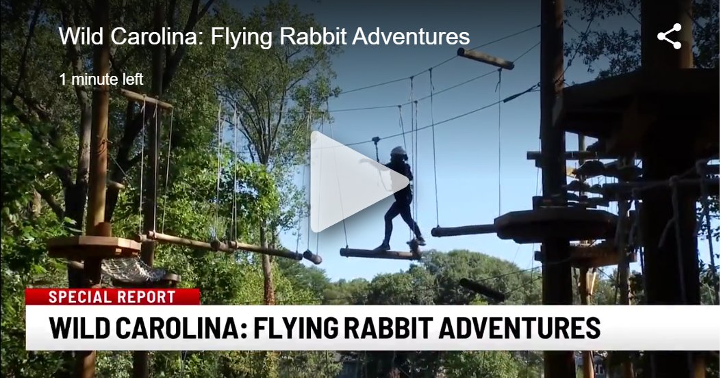 WSPA.com Wild Carolina: Flying Rabbit Adventures | Challenge Designs