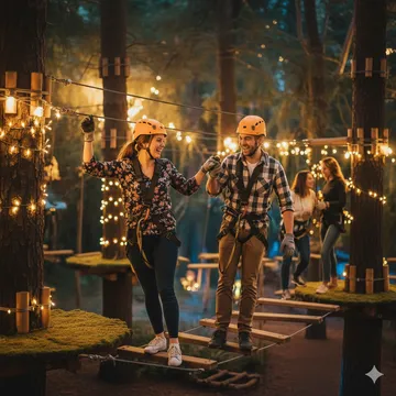 aerial-adventure-park-date-night-idea